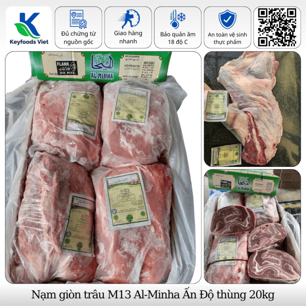 Nạm giòn trâu M13 Al-Minha