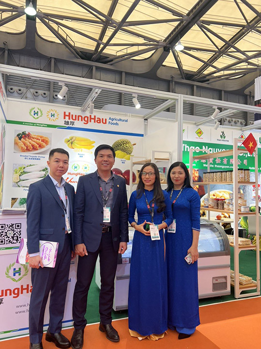 Hội chợ triển lãm thực phẩm Quốc tế Thượng Hải 2023 - Thực Phẩm Hùng Hậu - Công Ty Cổ Phần Thực Phẩm Hùng Hậu
