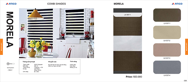 Rèm Morela - Mành Rèm ARTICO Luxury - Công Ty Cổ Phần Winitex Việt Nam