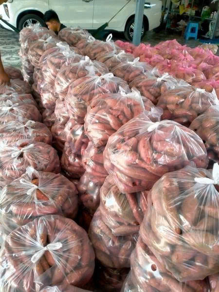 Túi nilon đục lỗ đựng nông sản