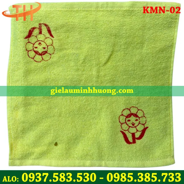 Khăn mặt mầm non sợi cotton