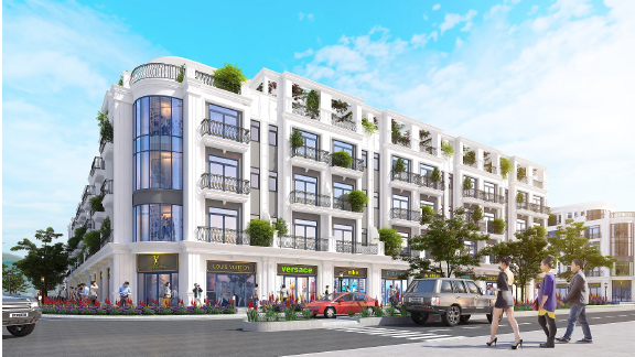 Dự án shophouse Kim Tân - Vật Liệu Xây Dựng Minh Tiến - Công Ty TNHH Thương Mại Tổng Hợp Minh Tiến