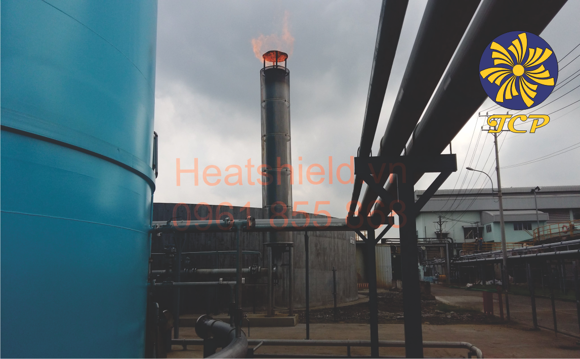 Béc đốt khí Biogas dư