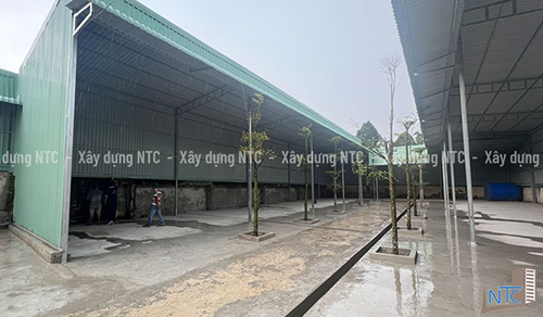 Thi công xây dựng nhà xưởng, nhà công nghiệp