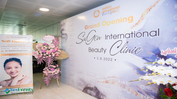 Sự kiện Khai trương - Saigon International Beauty Clinic - Tổ Chức Sự Kiện YesEvents - Công Ty TNHH YesEvents