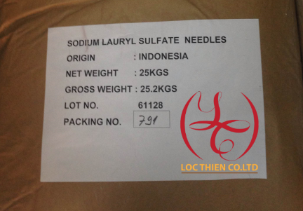 SLS - Lauryl sulphate - Tạo bọt - Hóa Chất Ngành Dệt Nhuộm Lộc Thiên - Công Ty TNHH Đầu Tư Phát Triển Lộc Thiên