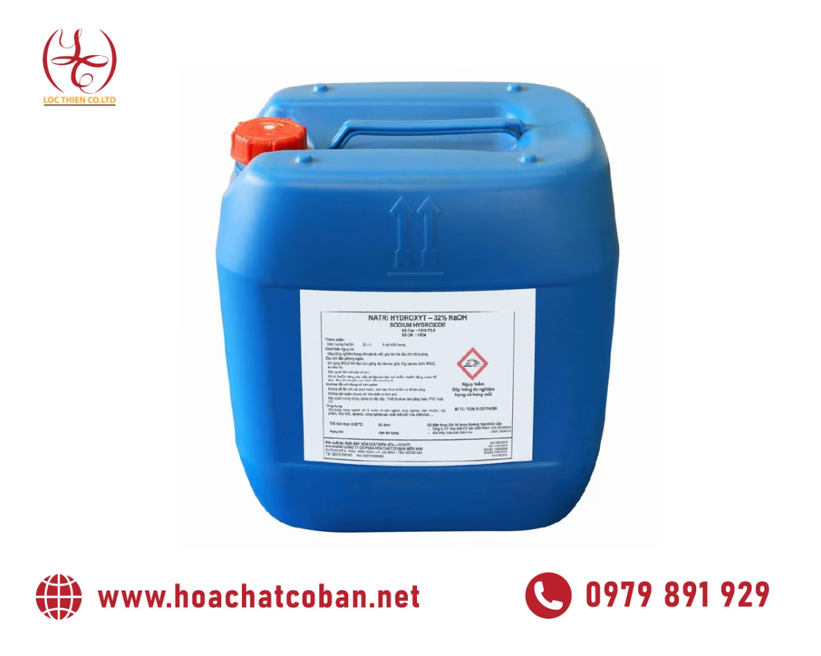 Xút lỏng NaOH 32%