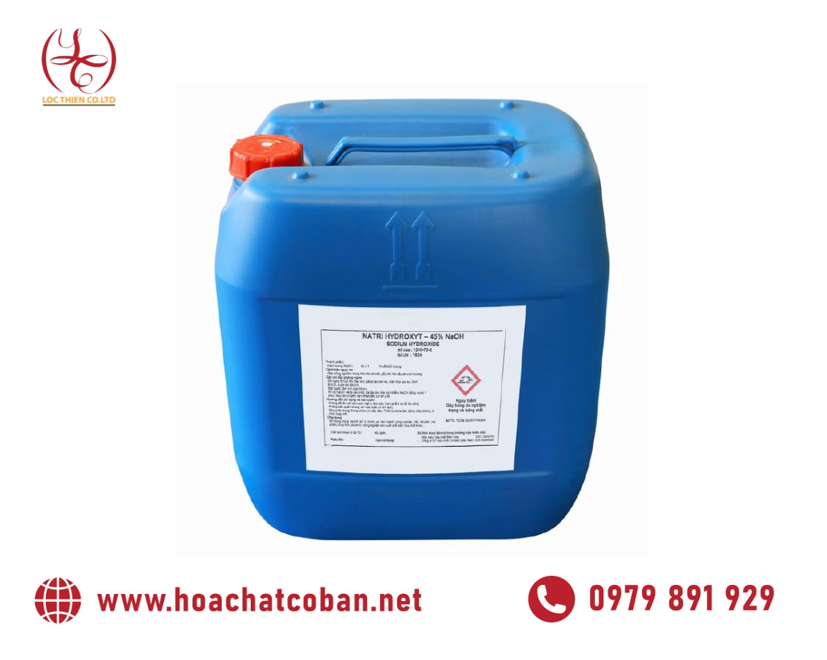 Xút lỏng NaOH 45%