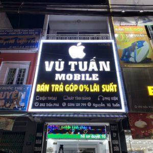 Bảng hiệu Alu cửa hàng điện thoại - Quảng Cáo Bảo Phúc