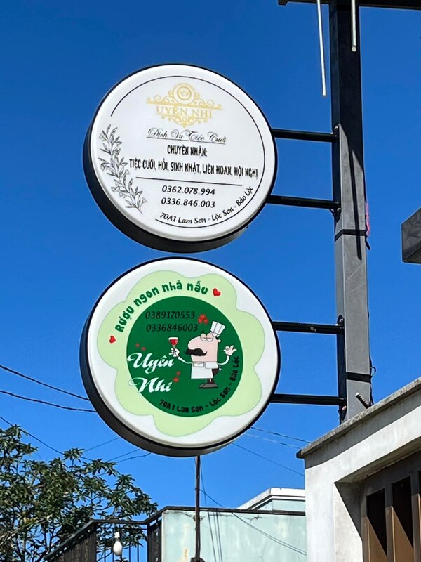 Hộp đèn quảng cáo Led - Quảng Cáo Lâm Đồng - Quảng Cáo Bảo Phúc