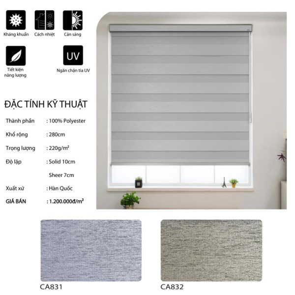 Rèm cầu vồng Charm - Màn Rèm B2 Curtain - Công Ty TNHH Thương Mại Dịch Vụ Nội Thất B2 Curtain