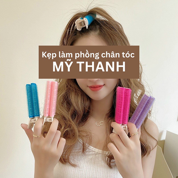 Kẹp dính làm phồng chân tóc