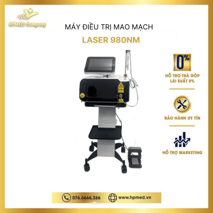 Máy Laser 980mm HPmed - Máy Móc Và Thiết Bị Thẩm Mỹ HPMED Việt Nam - Công Ty TNHH HPMED Việt Nam