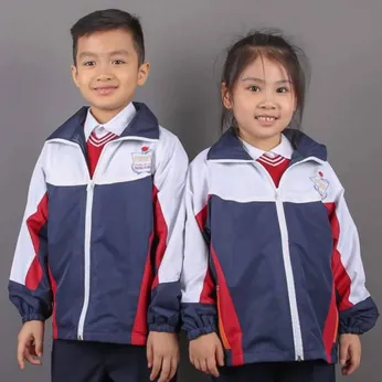 Đồng phục áo khoác học sinh cấp 1 - Đồng Phục Sao Khuê - Công Ty TNHH Sản Xuất Thương Mại May Mặc Sao Khuê