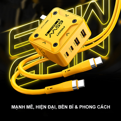 PISEN PRO Mecha 65W 2C2A - PISENWALL – Giải Pháp Điện Năng Lượng Mặt Trời