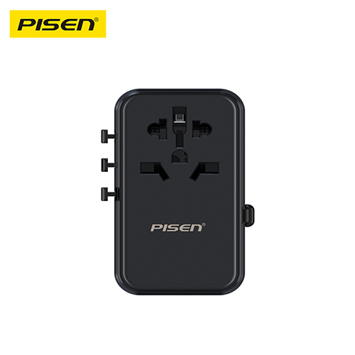 Sạc du lịch PISEN Global Travel 20W 3 cổng - PISENWALL – Giải Pháp Điện Năng Lượng Mặt Trời
