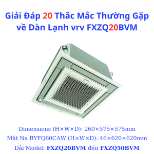 VRV – compact multi flow Cassette - Nhà Thầu Điều Hòa HVAC - Công Ty TNHH HVAC Việt Nam