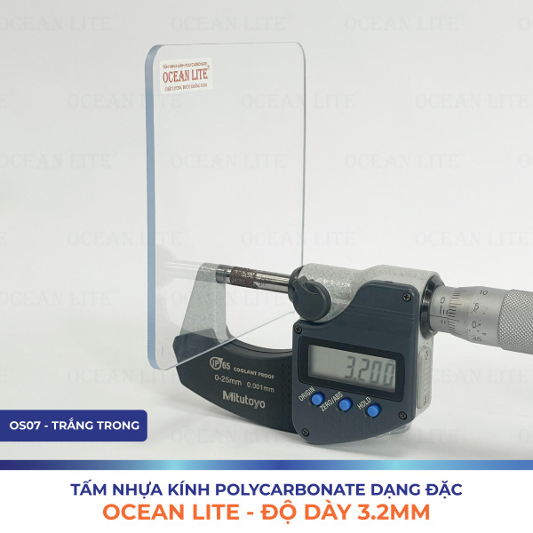 Nhựa kính Polycarbonate Ocean Lite 3.2mm - Tấm Lợp Polycarbonate Nam Anh - Công Ty TNHH Đầu Tư Và Sản Xuất Nhựa Nam Anh