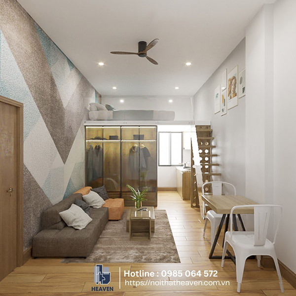 Thiết kế nội thất chung cư mini - Thiết Kế Nội Thất Heaven - Công Ty TNHH Kiến Trúc Và Nội Thất Heaven