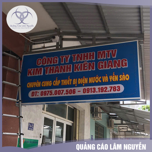 Thiết kế & thi công bảng biển quảng cáo - Quảng Cáo Lâm Nguyễn - Công Ty TNHH MTV In Quảng Cáo Lâm Nguyễn