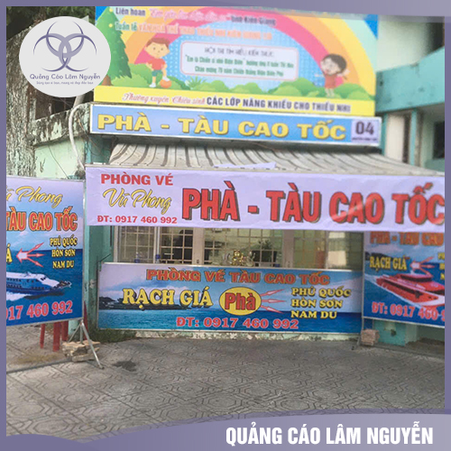 Thiết kế & thi công bảng biển quảng cáo - Quảng Cáo Lâm Nguyễn - Công Ty TNHH MTV In Quảng Cáo Lâm Nguyễn