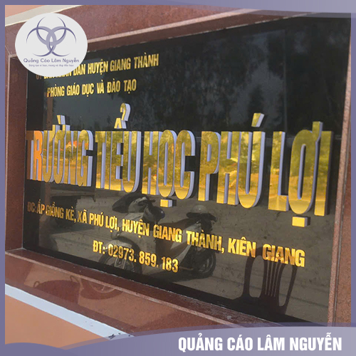 Thiết kế & thi công chữ nổi quảng cáo - Quảng Cáo Lâm Nguyễn - Công Ty TNHH MTV In Quảng Cáo Lâm Nguyễn