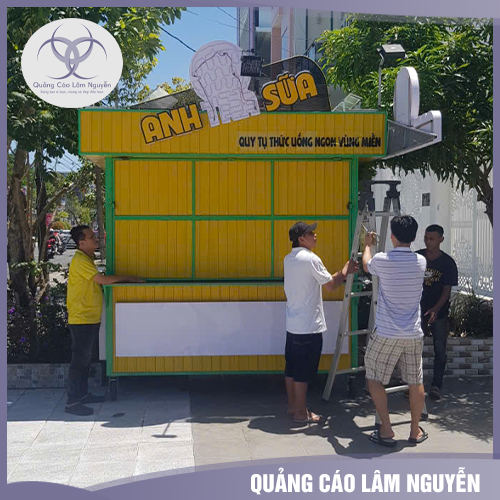 Thiết kế & thi công chữ nổi quảng cáo - Quảng Cáo Lâm Nguyễn - Công Ty TNHH MTV In Quảng Cáo Lâm Nguyễn