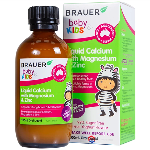 Siro bổ sung Vitamin Brauer Baby Kids 100ml