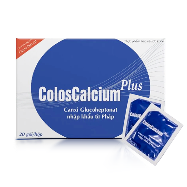 Bột bổ sung Canxi hữu cơ Coloscalcium Plus