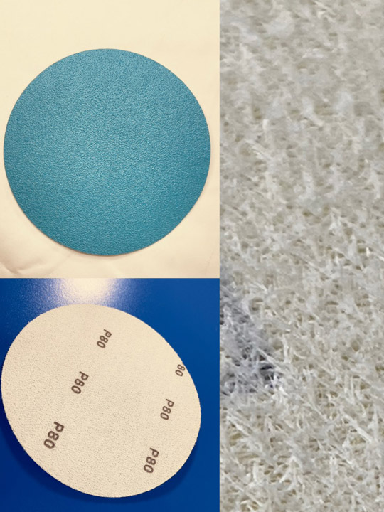 Nhám đĩa nỉ cát xanh dương - Vật Liệu Nhám Mài Ao Zhong - Công Ty TNHH Vật Liệu Công Nghiệp Ao Zhong