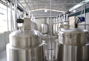 Dự án nhà máy nấu bia tại Bình Dương - Inox Tuấn An - Công Ty TNHH Thương Mại Sản Xuất Inox Tuấn An
