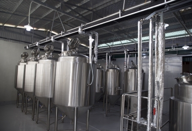 Dự án nhà máy nấu bia tại Bình Dương - Inox Tuấn An - Công Ty TNHH Thương Mại Sản Xuất Inox Tuấn An