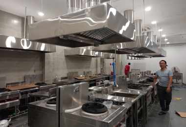 Hệ thống nhà bếp cho nhà hàng tại Thủ Đức - Inox Tuấn An - Công Ty TNHH Thương Mại Sản Xuất Inox Tuấn An