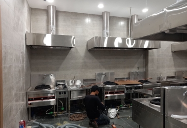 Hệ thống nhà bếp cho nhà hàng tại Thủ Đức - Inox Tuấn An - Công Ty TNHH Thương Mại Sản Xuất Inox Tuấn An