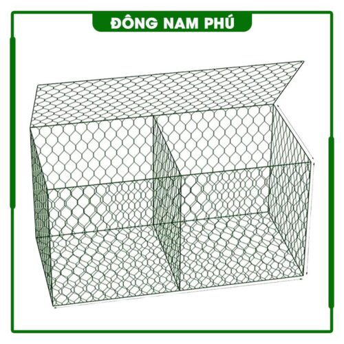 Rọ đá mạ kẽm nặng bọc nhựa PVC - Vật Tư Cầu Đường Đông Nam Phú -  Công Ty TNHH Xây Dựng Và Thương Mại Đông Nam Phú