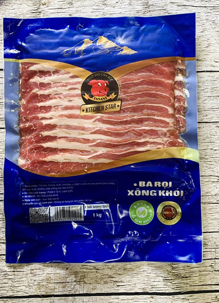 Bacon xông khói - Thực Phẩm Đông Lạnh Bách Phúc Phương - Công Ty TNHH Bách Phúc Phương