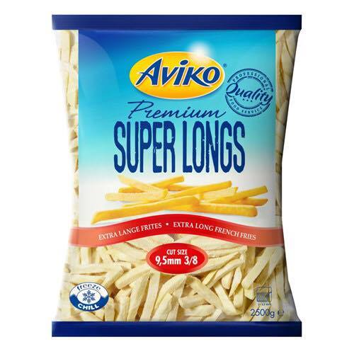 Khoai tây cắt thẳng siêu dài Aviko Premium Super Longs 3/8 - 9.5mm - Thực Phẩm Đông Lạnh Bách Phúc Phương - Công Ty TNHH Bách Phúc Phương