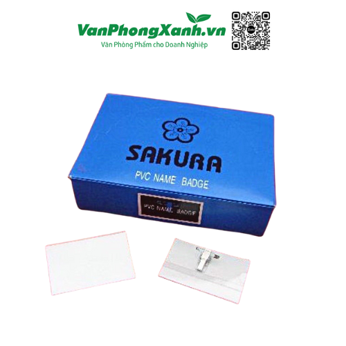 Thẻ cài ngực Sakura - Công Ty TNHH Văn Phòng Xanh