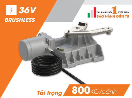 Motor cửa âm sàn Roger BR21-351 Italia