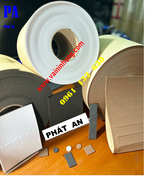 Mút các loại - Vải Nhung Phát An - Công Ty TNHH Sản Xuất Thương Mại Phát An