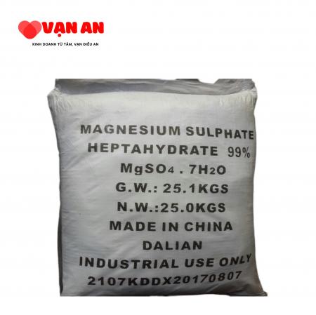 Magie Sulphate MgSO4 Trung Quốc 25kg - Hóa Chất Vạn An - Công Ty Cổ Phần Vạn An Trading
