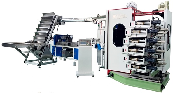 Máy in cốc ly nhựa một lần 6-8 màu