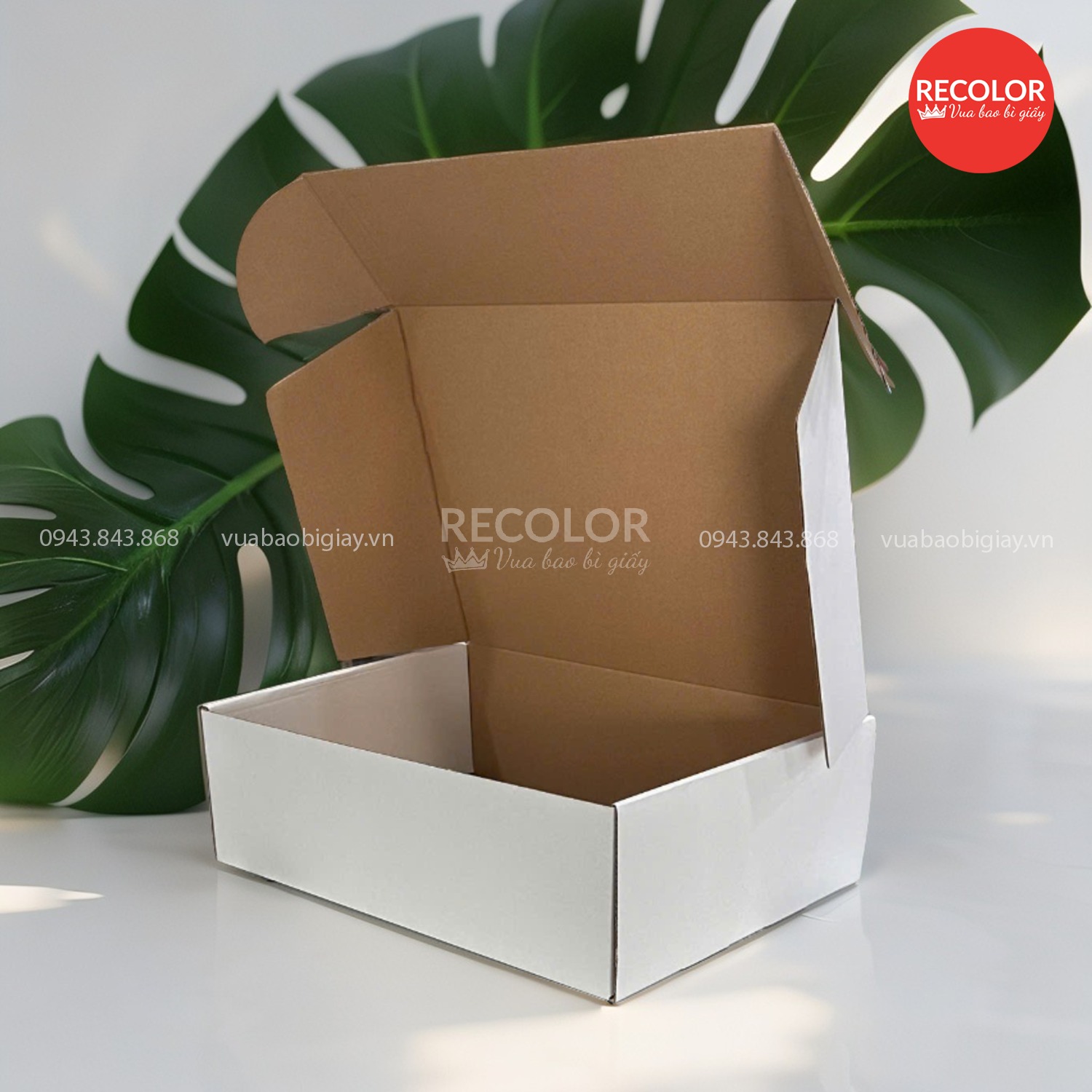 Hộp carton sóng nắp gài