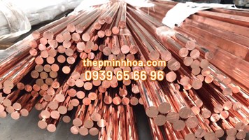 Thanh tròn đồng đỏ - Công Ty TNHH Thép Minh Hòa