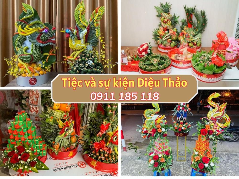 Dịch vụ cưới hỏi trọn gói - Nấu Tiệc Diệu Thảo - Công Ty TNHH Dịch Vụ ẩm Thực - Sự Kiện Diệu Thảo