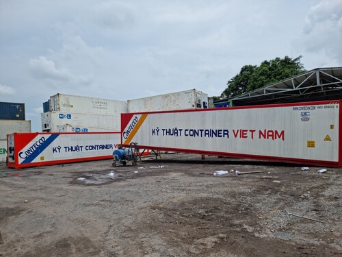 Container lạnh - Container Việt Nam - Công Ty Cổ Phần Kỹ Thuật Container Việt Nam