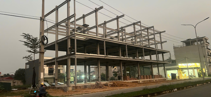 Nhà xưởng 500m2x5 tầng tại Hợp Hòa, Vĩnh Phúc - Nhà Xưởng Phúc Minh Dũng - Công Ty TNHH Xây Dựng Và Thương Mại Phúc Minh Dũng