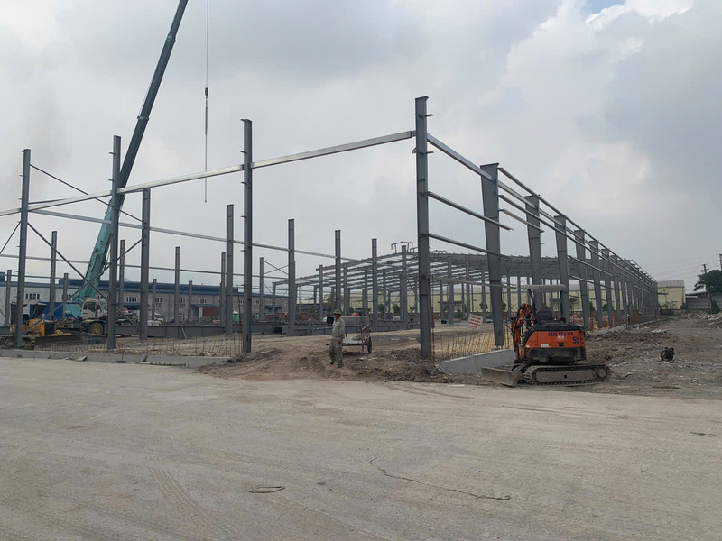 Nhà xưởng, nhà kho 69x135m tại KCN Châu Sơn, Phủ Lý, Hà Nam - Nhà Xưởng Phúc Minh Dũng - Công Ty TNHH Xây Dựng Và Thương Mại Phúc Minh Dũng