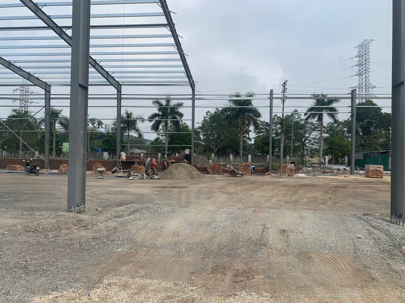 Nhà xưởng, nhà kho 69x135m tại KCN Châu Sơn, Phủ Lý, Hà Nam - Nhà Xưởng Phúc Minh Dũng - Công Ty TNHH Xây Dựng Và Thương Mại Phúc Minh Dũng