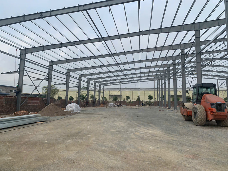 Nhà xưởng, nhà kho 69x135m tại KCN Châu Sơn, Phủ Lý, Hà Nam - Nhà Xưởng Phúc Minh Dũng - Công Ty TNHH Xây Dựng Và Thương Mại Phúc Minh Dũng